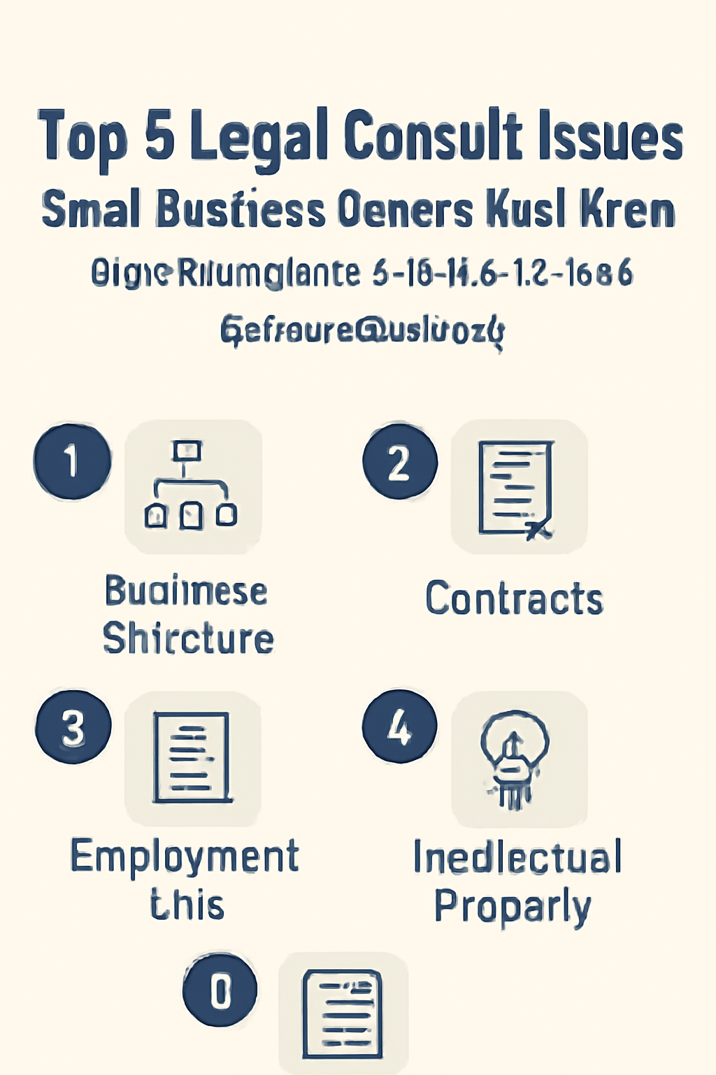 Top 5 Legal Issues Small Business Owners Must Know