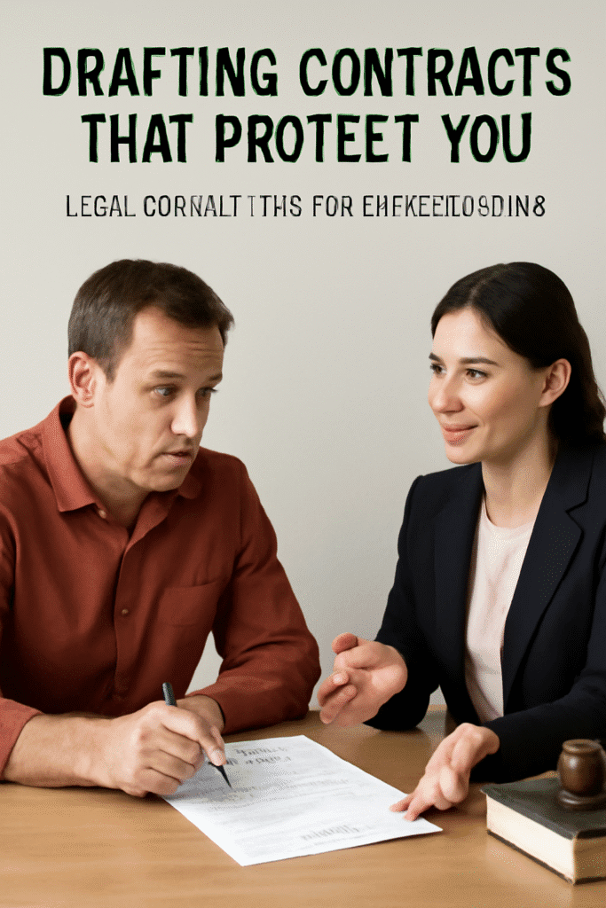 Drafting Contracts That Protect You: Legal Consult Tips for Entrepreneurs