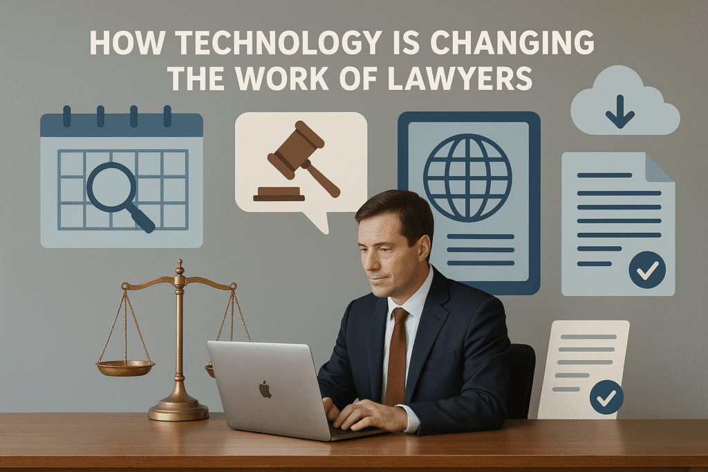 How Technology Is Changing the Work of Lawyers