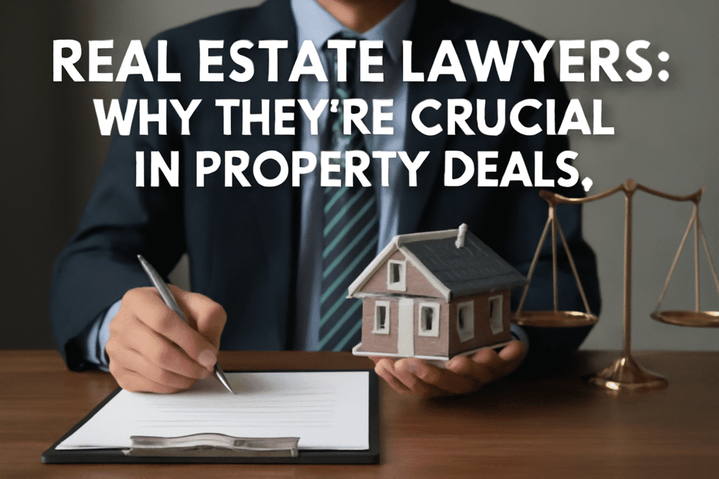 Real Estate Lawyers: Why They're Crucial in Property Deals
