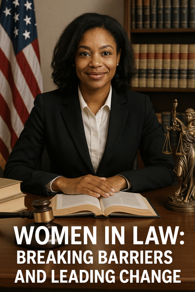 Women in Law: Breaking Barriers and Leading Change