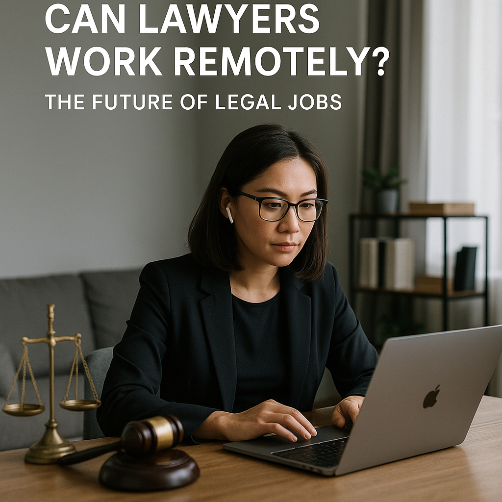 Can Lawyers Work Remotely? The Future of Legal Jobs
