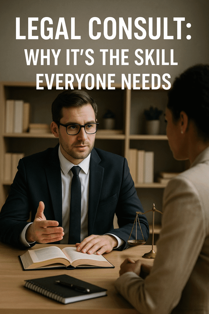Legal Consult: Why It’s the Skill Everyone Needs