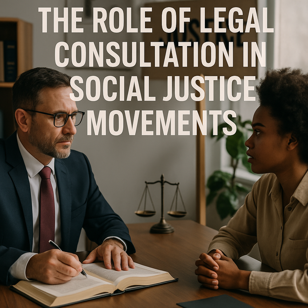 The Role of Legal Consultation in Social Justice Movements