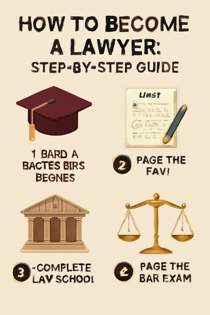 How to Become a Lawyer: Step-by-Step Guide