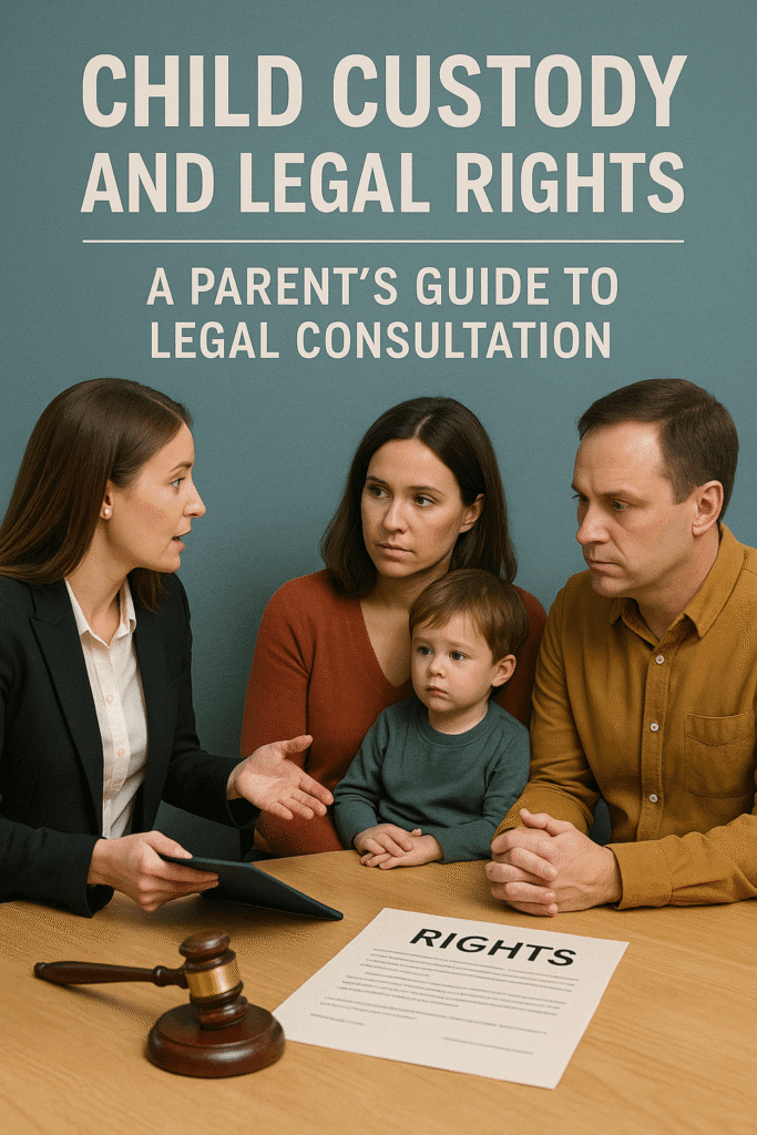 Child Custody and Legal Rights: A Parent’s Guide to Legal Consultation